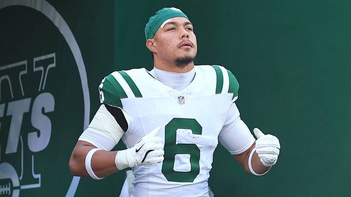 New York Jets safety Dane Belton New York Jets safety Dane Belton