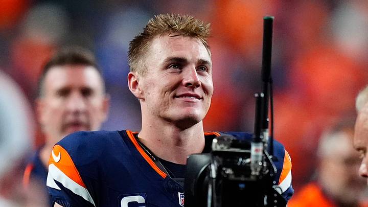 Denver Broncos quarterback Bo Nix 