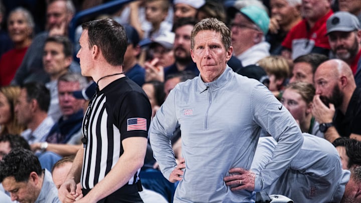 Gonzaga Bulldogs head coach Mark Few.