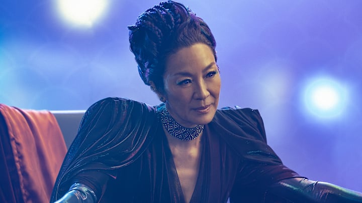 Michelle Yeoh as Georgiou in Star Trek: Section 31, streaming on Paramount+, 2024. Photo Credit: Jan Thijs/Paramount+