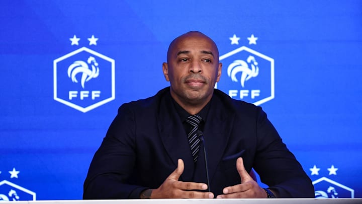Thierry Henry - sélectionneur de l'équipe de France espoir