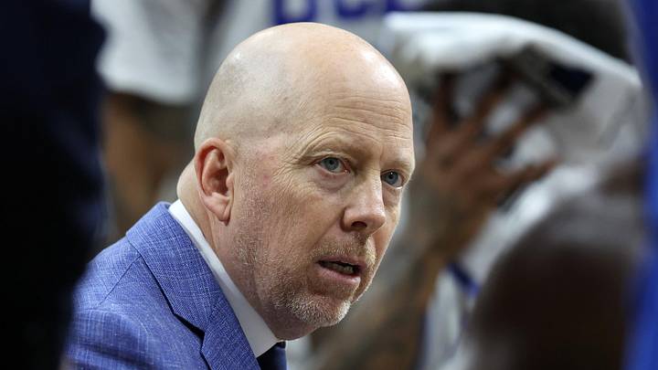 Mar 20, 2026; Philadelphia, PA, USA; UCLA Bruins head coach Mick Cronin reacts in the first half during a first round game of the men's 2026 NCAA Tournament at Xfinity Mobile Arena. Mandatory Credit: Bill Streicher-Imagn Images Mar 20, 2026; Philadelphia, PA, USA; UCLA Bruins head coach Mick Cronin reacts in the first half during a first round game of the men's 2026 NCAA Tournament at Xfinity Mobile Arena. Mandatory Credit: Bill Streicher-Imagn Images