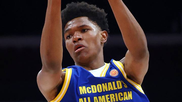 Mar 31, 2026; Glendale, AZ, USA; Cameron Williams (1) during the McDonalds All American Boys Game at Desert Diamond Arena. Mandatory Credit: Mark J. Rebilas-Imagn Images Mar 31, 2026; Glendale, AZ, USA; Cameron Williams (1) during the McDonalds All American Boys Game at Desert Diamond Arena. Mandatory Credit: Mark J. Rebilas-Imagn Images