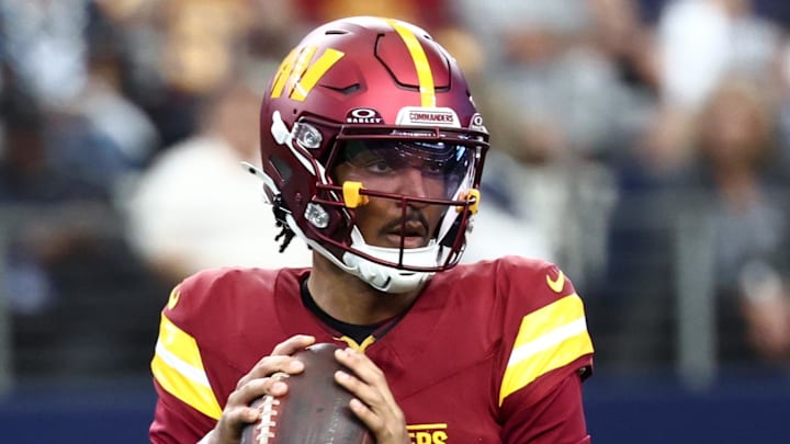 Washington Commanders quarterback Jayden Daniels Washington Commanders quarterback Jayden Daniels