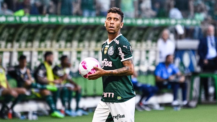 Marcos Rocha defende o Palmeiras desde 2018. 