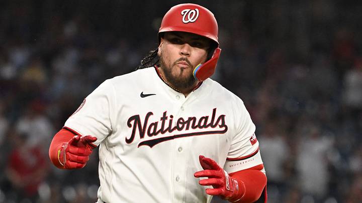 Washington Nationals first baseman Andres Chaparro Washington Nationals first baseman Andres Chaparro