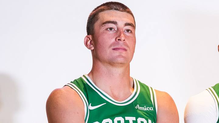 Sep 28, 2026; Boston, MA, USA; Boston Celtics guard Payton Pritchard (11) and guard Mike Conley (45) during media day at Auerbach Center. Mandatory Credit: David Butler II-Imagn Images Sep 28, 2026; Boston, MA, USA; Boston Celtics guard Payton Pritchard (11) and guard Mike Conley (45) during media day at Auerbach Center. Mandatory Credit: David Butler II-Imagn Images