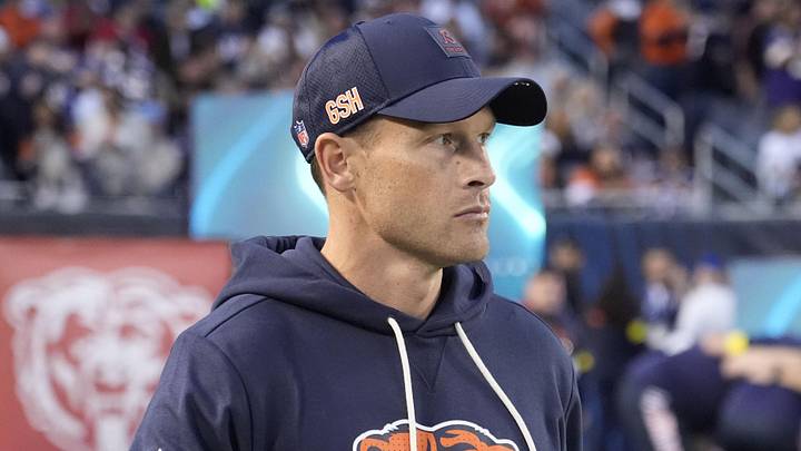 Chicago Bears head coach Ben Johnson