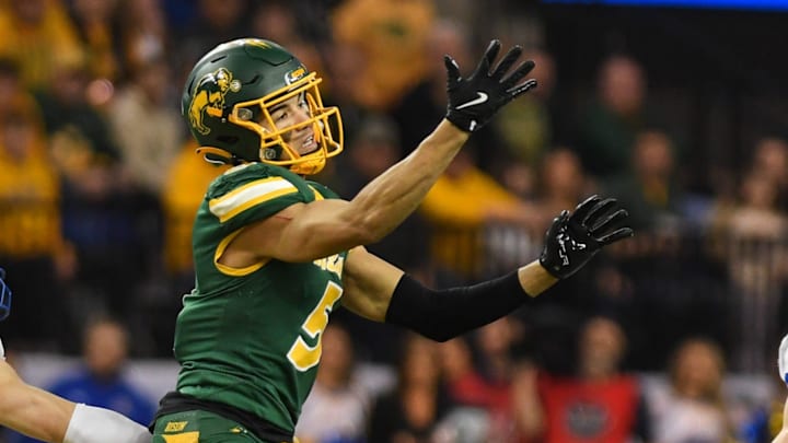 North Dakota State Bison wide receiver Bryce Lance North Dakota State Bison wide receiver Bryce Lance