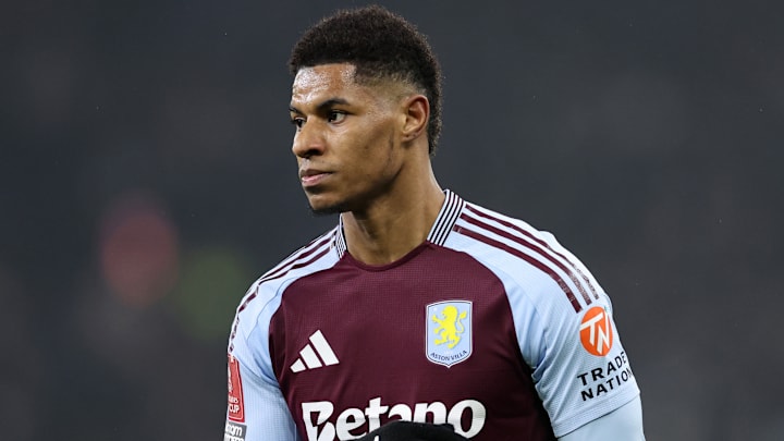 Marcus Rashford wore non-Manchester United colours at club level for the first time