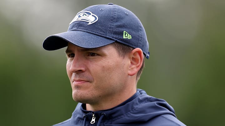 Seattle Seahawks head coach Mike Macdonald