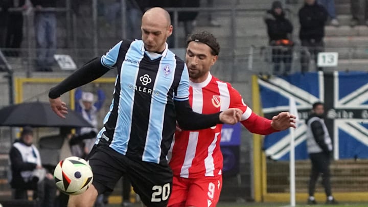 Henning Matriciani im Einsatz für Waldhof Mannheim