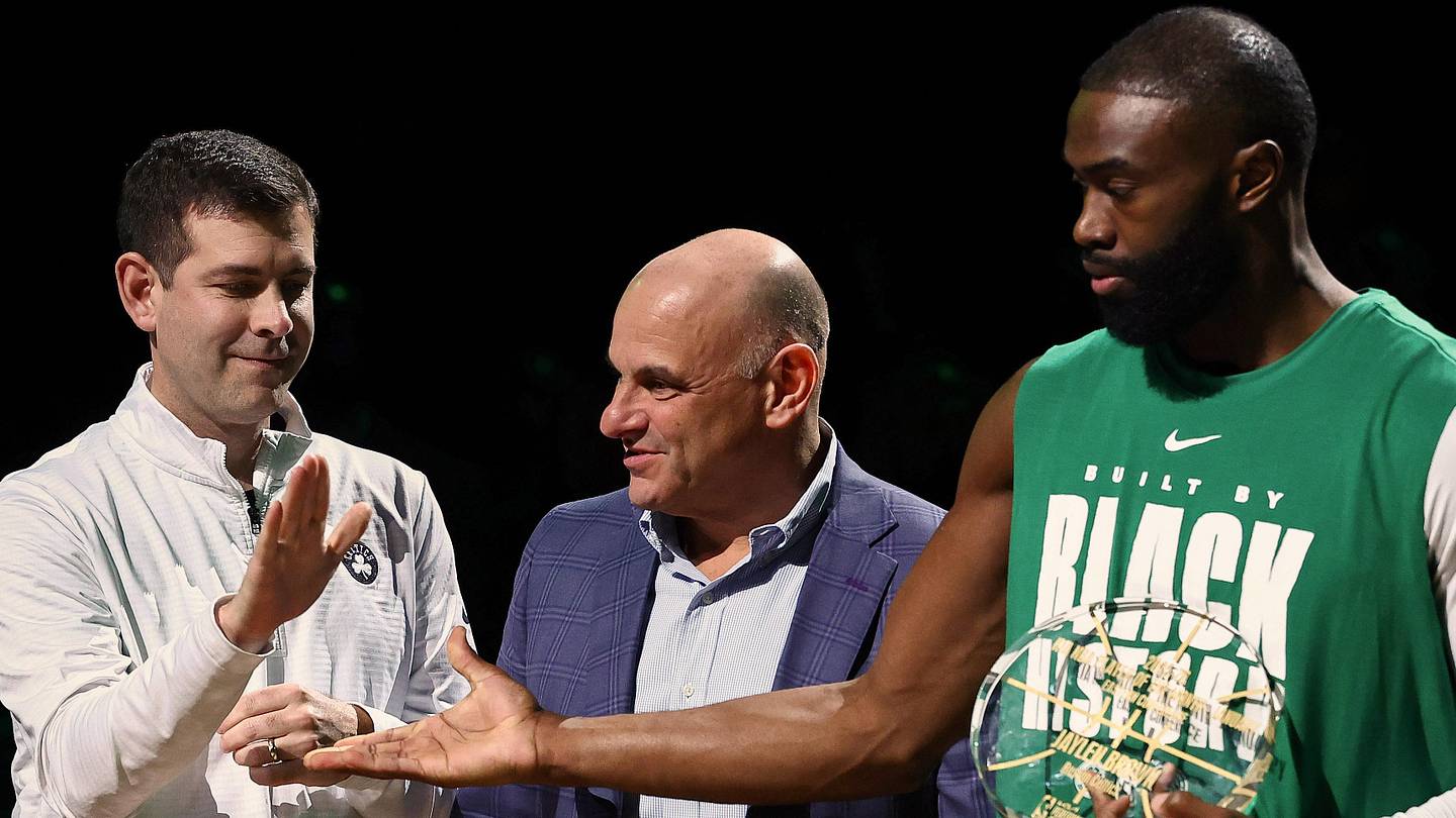 Brad Stevens Directly Addresses Jaylen Brown Situation After Giannis Antetokounmpo Chase  Sports Illustrated