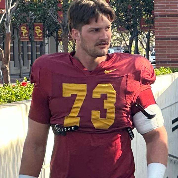 USC Trojans Breck Kolojay Zach Hanson Keenyi Pepe Injury Elijah Paige Recruiting IMG Academy Tobias Raymond Spring Practice