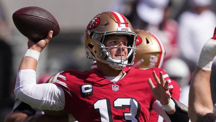 San Francisco 49ers quarterback Brock Purdy (13) San Francisco 49ers quarterback Brock Purdy (13)