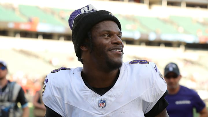 Baltimore Ravens quarterback Lamar Jackson