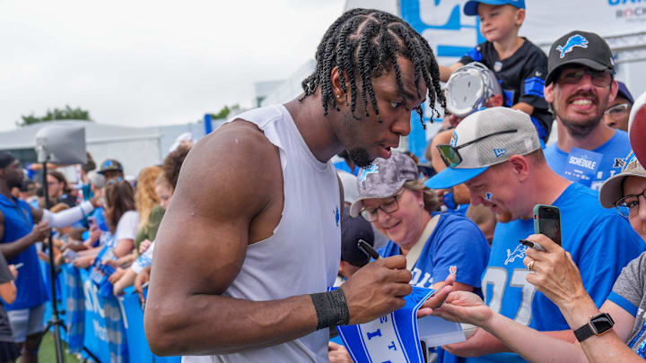 Detroit Lions S Ifeatu Melifonwu.