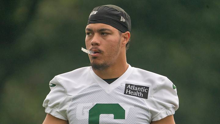 New York Jets safety Dane Belton