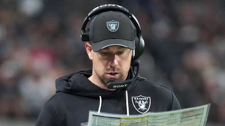 Las Vegas Raiders HC Klint Kubiak Las Vegas Raiders HC Klint Kubiak