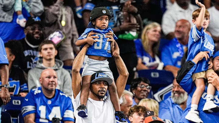 Detroit Lions fans. Detroit Lions fans.