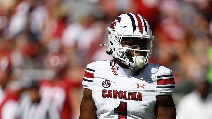 Oct 12, 2024; Tuscaloosa, Ala.; South Carolina defensive back DQ Smith (1) during the first half at Bryant-Denny Stadium. Oct 12, 2024; Tuscaloosa, Ala.; South Carolina defensive back DQ Smith (1) during the first half at Bryant-Denny Stadium.