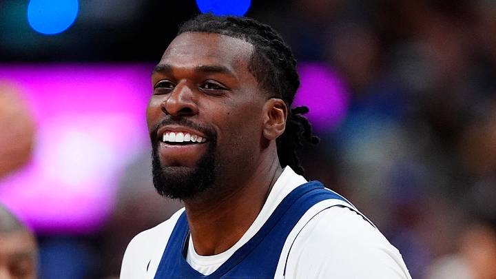 Apr 20, 2026; Denver, Colorado, USA; Minnesota Timberwolves center Naz Reid (11) reacts before the game against the Denver Nuggets during game two of the first round of the 2026 NBA Playoffs at Ball Arena. Mandatory Credit: Ron Chenoy-Imagn Images
