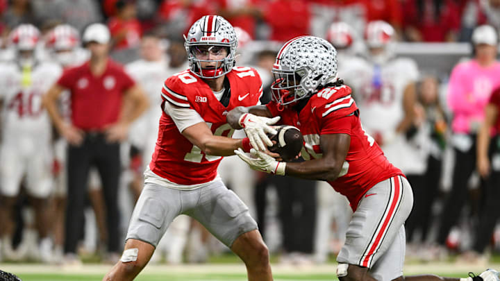 COLLEGE FOOTBALL: DEC 06 Big Ten Championship Game Indiana vs Ohio State COLLEGE FOOTBALL: DEC 06 Big Ten Championship Game Indiana vs Ohio State