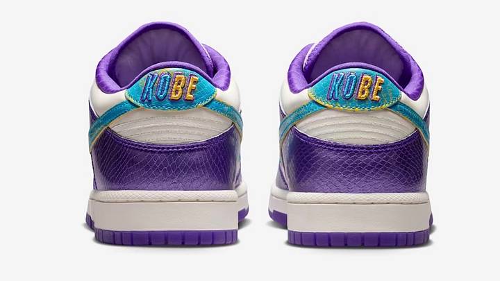 The Nike Dunk Low Protro "Draft Pack" Charlotte to LA colorway. The Nike Dunk Low Protro "Draft Pack" Charlotte to LA colorway.