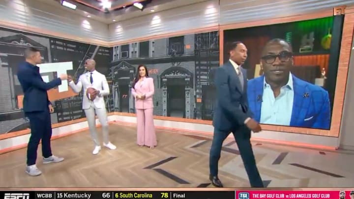 Stephen A. couldn't believe it.