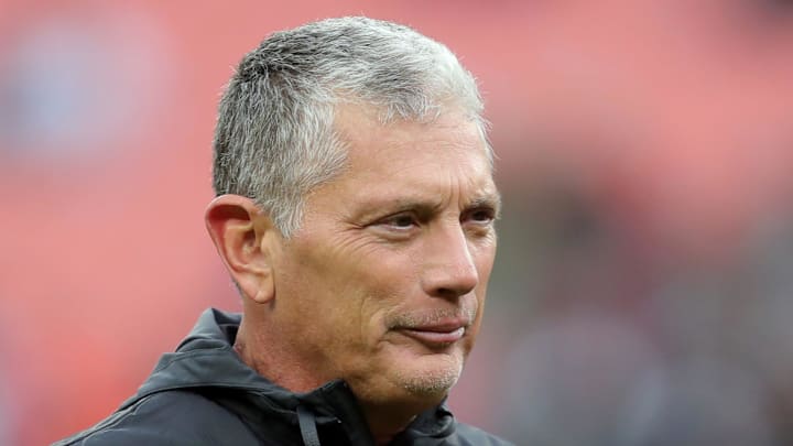 Cleveland Browns defensive coordinator Jim Schwartz.