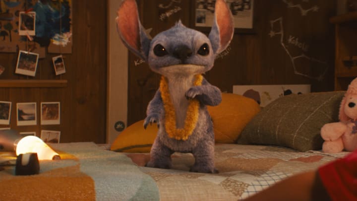 Stitch in Disney’s live-action LILO & STITCH. Photo courtesy of Disney. © 2024 Disney Enterprises Inc. All Rights Reserved.