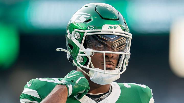 New York Jets running back Breece Hall New York Jets running back Breece Hall