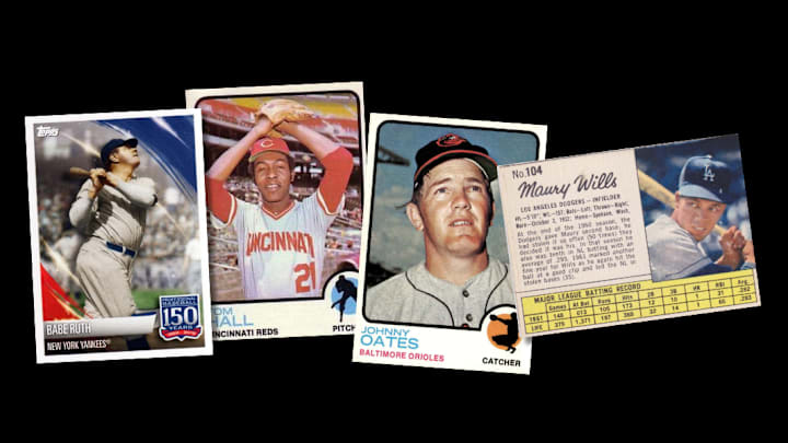 Assorted baseball cards from the Twilight Zone