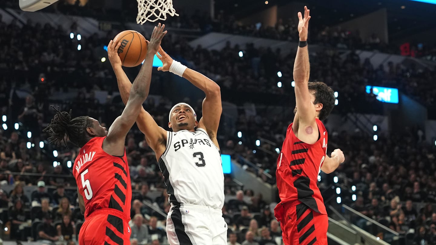 Spurs Rout Trail Blazers in 5 Games, Advance to Western Conference Semifinals