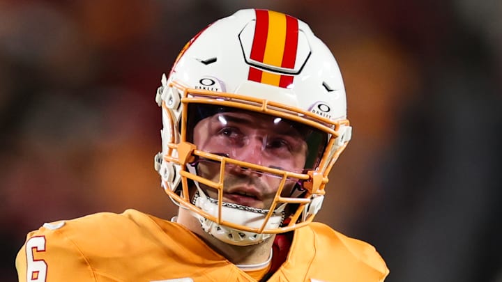 Tampa Bay Buccaneers QB Baker Mayfield made history in Thursday night's loss to the Atlanta Falcons. Tampa Bay Buccaneers QB Baker Mayfield made history in Thursday night's loss to the Atlanta Falcons.