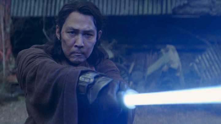 Master Sol (Lee Jung-jae) in Lucasfilm's Star Wars THE ACOLYTE, season one, exclusively on Disney+. ©2024 Lucasfilm Ltd. & TM. All Rights Reserved.