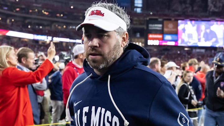The NCAA is taking a stand on Ole Miss Rebels head coach Pete Golding's blatant tampering with Luke Ferrelli The NCAA is taking a stand on Ole Miss Rebels head coach Pete Golding's blatant tampering with Luke Ferrelli