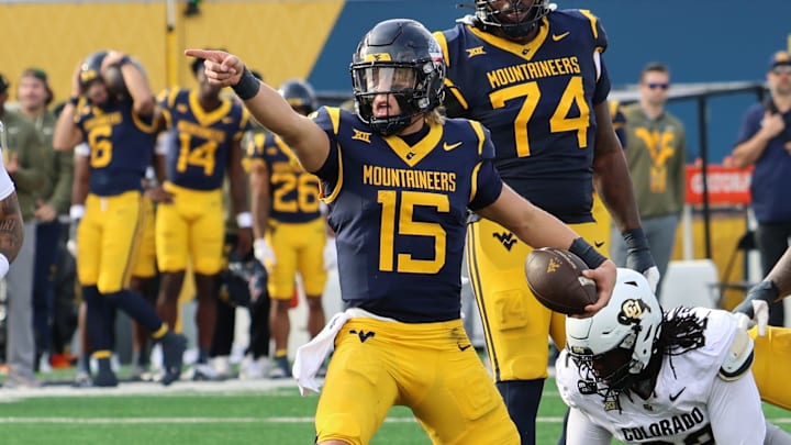 West Virginia University quarterback Scotty Fox Jr.