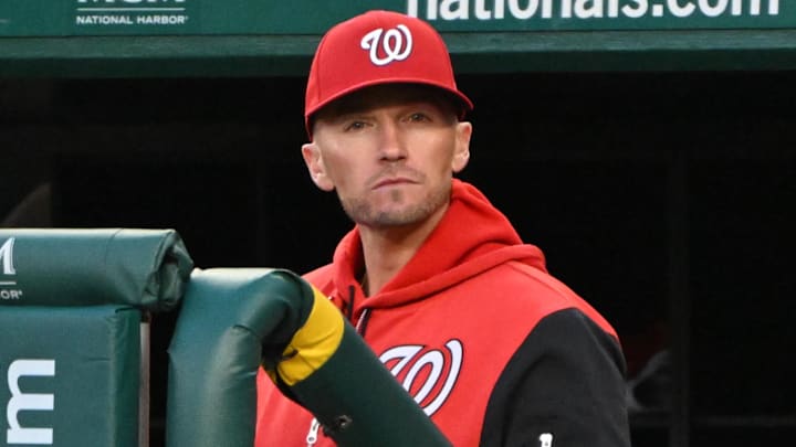 Washington Nationals manager Blake Butera