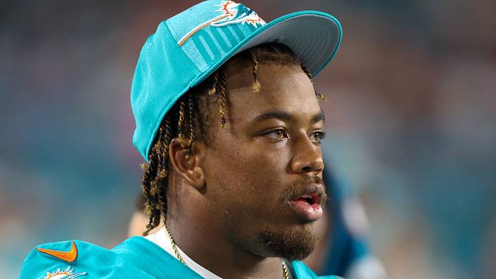 Miami Dolphins cornerback Noah Igbinoghene 