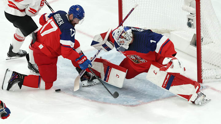 Czech Republic was shut out in its opening game.