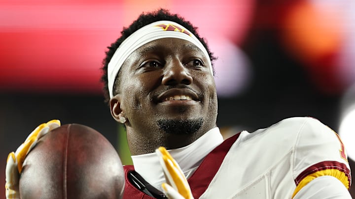 Washington Commanders wide receiver Deebo Samuel Sr. Washington Commanders wide receiver Deebo Samuel Sr.