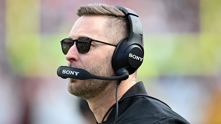 Washington Commanders offensive coordinator Kliff Kingsbury