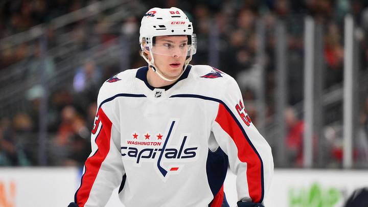 Washington Capitals left wing Ivan Miroshnichenko Washington Capitals left wing Ivan Miroshnichenko