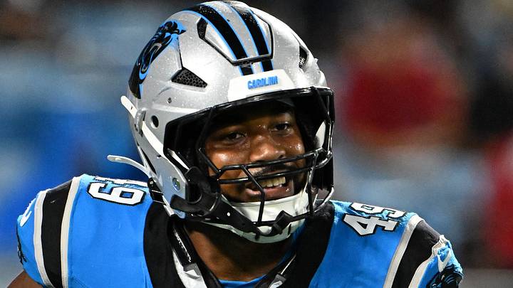 Former Carolina Panthers outside linebacker Cam Gill
