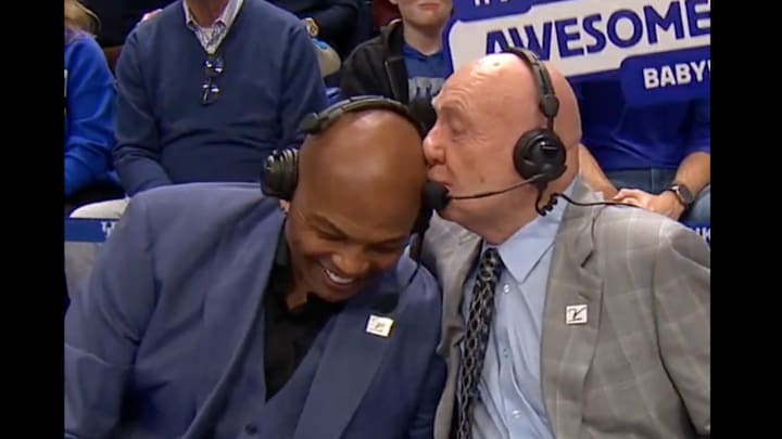 Dick Vitale and Charles Barkley shared a moment of gratitude amongst each other after calling the Indiana-Kentucky game.