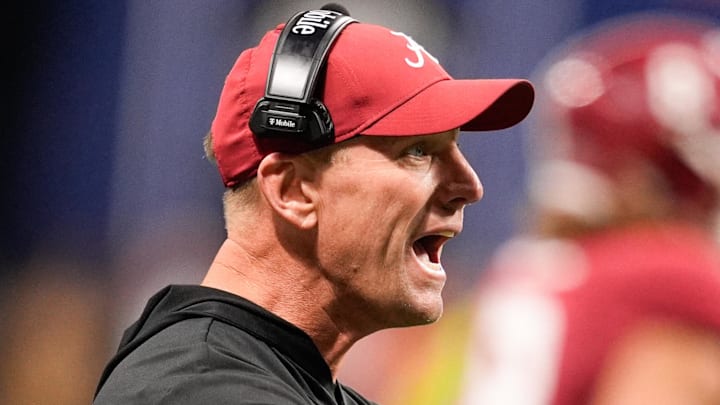 Alabama Crimson Tide head coach Kalen DeBoer whined that it'd be unfair to leave his team out of the CFP Alabama Crimson Tide head coach Kalen DeBoer whined that it'd be unfair to leave his team out of the CFP