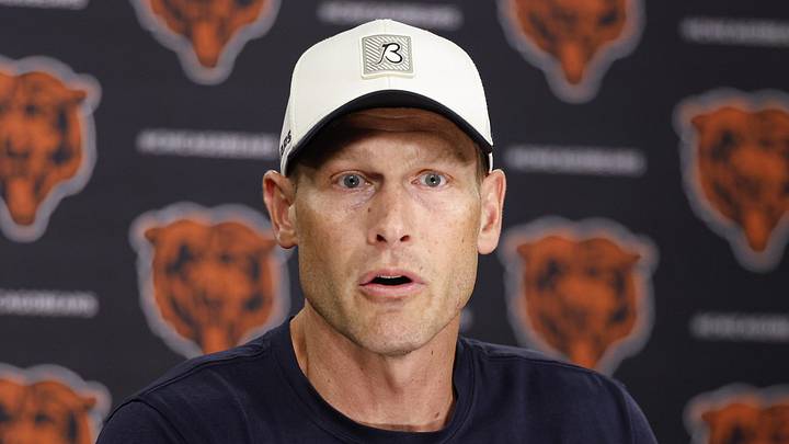 Chicago Bears head coach Ben Johnson