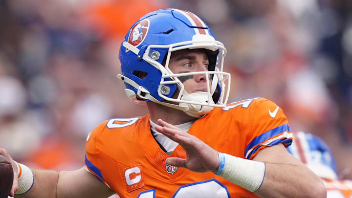 Denver Broncos quarterback Bo Nix 