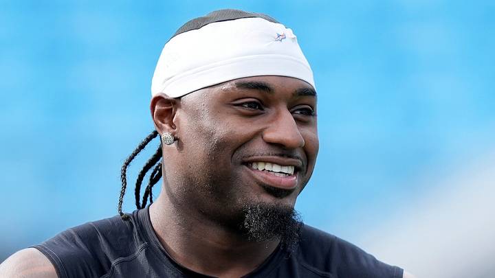 Carolina Panthers wide receiver Xavier Legette